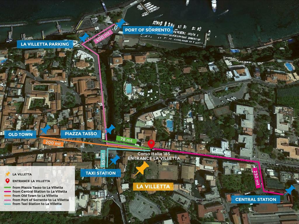 La Villetta Sorrento Exteriér fotografie